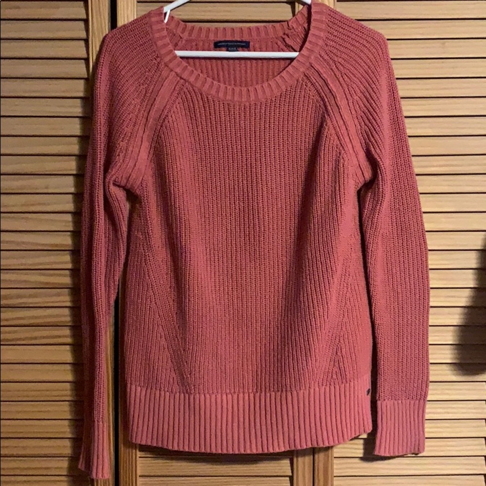 Coral sweater